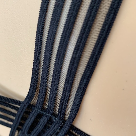 Black lace bra top crop bustier bralette flower cami - Picture 10 of 12